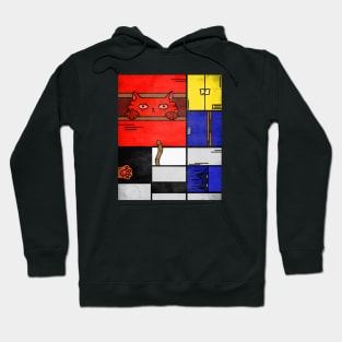 Piet Mondrian Art Hoodie